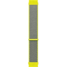 Microsonic Amazfit Cheetah Round Hasırlı Kordon Woven Sport Loop