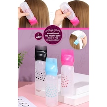 Anadolu Saray Pratik Hazneli Taraklı Saç Boyama Şişesi Saç Yağı Uygulama Tarağı