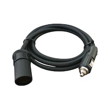 Araç Çakmaklık Uzatma Kablosu Yüksek Güç Çeken Cihazlara Özel 12-24v/16a 2 X1,5mm Ttr Bakır 2mt
