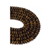 8x4 Mm Kaplan Gözü Taşı Dizi Mavi