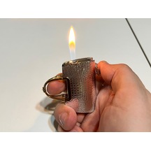 Kadınlara Özel Hediyelik Şık Tasarım Çanta Çakmak Gümüş