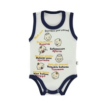 Civil Baby Bebek Çıtçıtlı Badi 1-18 Ay Lacivert 147672375y31