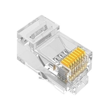 Speeduf 4220 Rj45 Jack Cat5e İnternet Kablo Konnektör Jak 100 Adet