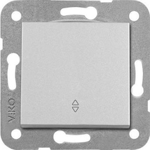Viko Artline Novella 92605004 Gümüş Vavien Çerçevesiz Anahtar