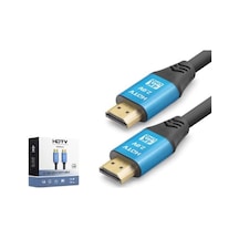 Nodar Nd4057 Hdmı 2.0 Kablo 4k 60 Hz Od 8.0 Mm 30 M Siyah Mavi