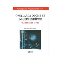 Pegem Akademi Yayıncılık - Okullarda Ölçme ve Değerlendirme Öğretmen El Kitabı