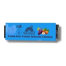 Dolcida Fındık - Kan Üzümü Şekersiz Çikolata 20gr-3359