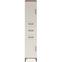 Hyperion Dolap 3 Raflı 3 Çekmeceli 2 Kapaklı 44x44x221 Çam-ay... Çam