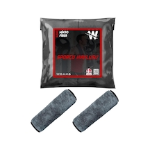 Sporcu Fitness Antreman Havlusu 30x100 Cm, Ultra Hafif Ve Hızlı Kuruyan Mikrofiber Spor Havlu, Gri