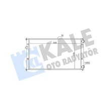 Seat Cordoba Motor Radyatoru 1.9 Tdi 1997-2002 Afn Asv Kale 346055
