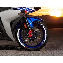Yamaha Racing Araç Lastik Stikeri Lastik Yazısı Tüm Lastik Yanakl