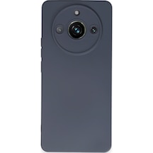 Realme 11 Pro Uyumlu Kılıf Nano İçi Kadife Silikon - Gri