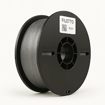 Filetto Pla+ Filament 1.75mm 1 Kg - Gümüş Gri