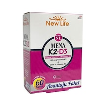 Newlife Mena K2 D3 60 Kapsül