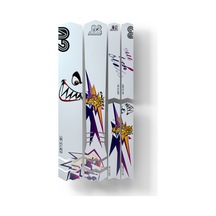 Springsun Enlee Bisiklet Koruma Şeritleri - Su Geçirmez, Çizilmeye Dayanıklı, Kişiselleştirilebilir Bisiklet Aksesuarları Köpekbalığı Desenli