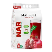 Mahbuba Nar Aromalı Soğuk Veya Sıcak Tüketilebilir Toz İçecek 24 x 11.2 G