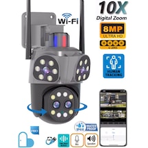 Mpia Orino 4 Lens 10x Zoom 8mp 360 Görüş Hareketli Waterproof