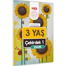 3 Yaş Okul Öncesi Meb Etkinlik Kitabı 2 Li Set Çekirdek Eğlenceli