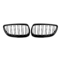 3 Serısı E92 2006-2009 Içın Uyumlu M3 Görünüm Panjur Cıft Cızgı Böbrek Pıano Black