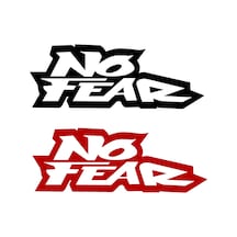 No Fear Sticker Korku Yok Sticker Araba Sticker Oto Sticker