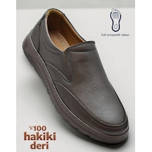 Ispartalılar 1387 Tam Ortopedik Taban %100 Hakiki Deri Erkek Ayakkabı Bağcıksız Casual Erkek Ayakkabı Kahverengi Ispartalılar 1387 Tam Ortopedik Taban %100 Hakiki Deri Erkek Ayakkabı Bağcıksız Casual Erkek Ayakkabı Kahverengi