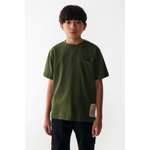 Erkek Çocuk Jaguar Tshirt 46319 - Yeşil