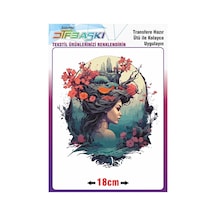 Ütü İle Kumaşa Yapışan Baskı 2267