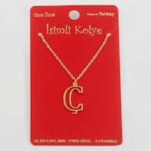 Flzdgnkr Prinç Harfli Kolye-ç altın