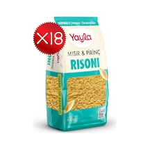 Yayla Mısır Ve Pirinç Risoni Makarna 400 G X18
