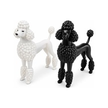 Dekoratif Köpek Biblosu Polyester Masa Üstü Obje