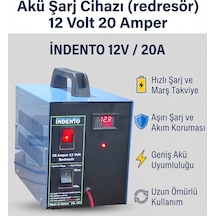 Akü Şarj Cihazı Redresör 12 Volt 20 Amper