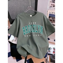 Noıssey Urban Pop Graphic Kadın Tişört Koleksiyonukod 5116 Füme