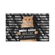 Kedi Köpek Komik Tasarımlı Dekoratif Kapı Önü Paspas, Dış Mekan/ev İçi/banyo/mutfak/yatak Odası/giriş Paspas Diğer