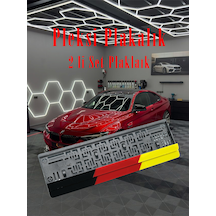 Almanya Desenli Plakalık Pleksi - 846938216