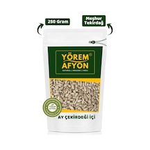 Tekirdağ Yöresinden Yüksek Lifli Vegan Dostu Tuzsuz Çiğ Ay Çekirdeği Içi Helianthus Annuus 250gr