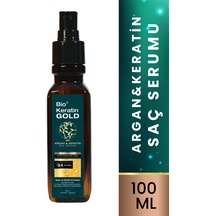 Bio Keratin Gold Argan & Keratin Yağlı Saç Serumu Bakım yağı 100 ML