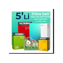Filtron Mitsubishi L200 2.2 Dizel Filtre Bakım Seti Castrol Motor Yağlı (2018-2022) 5 Li