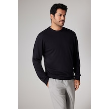 AC&Co / Altınyıldız Classics Altinyildiz Classics Erkek Lacivert Standart Fit Normal Kesim Bisiklet Yaka Triko 4A4923100001LACXXL Lacivert