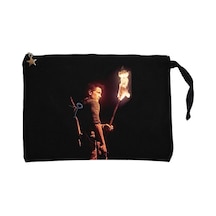 Uncharted 4 Nathan Drake Torch Siyah Clutch Cüzdan / El Çantası Siyah
