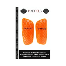 Premium Futbol Malzemesi Bireysel Destek Tkm-100-orange Tekmelik Turuncu L Beden