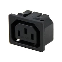 Mr-212d Bilgisayar Power Soket Dişi Kulaksız C15 Fiş Söketi