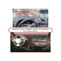 RENAULT CLİO / SYMBOL (2007) İKİ ÇUKURLU TORPİDO  KORUMASI / HALISI / ÖRTÜSÜ