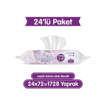 Paddlers Leylak Kokulu Islak Mendil 24x72 li Koli (1728 Yaprak)