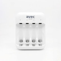 Avec Av-ch01 Usb Hızlı Aa / Aaa Pil Şarj Cihazı 4lü