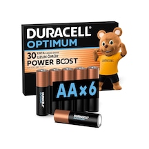 Optımum Aa Alkalin Pil 6 Lı Paket 1,5v