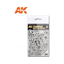 Ak 9079 1/20,1/24,1/35 Esnek Boya Şablonu
