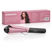 Polosmart Psc 103 Dalga & Bukle Yapıcı Otomatik Saç Şekillendirici Maşa Pink / Siyah