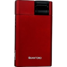 Quantoro Tek Torch Pürmüz Kırmızı Metal Puro Çakmağı - Trz1001
