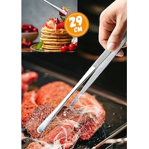 Masterchef Pratik 30 Cm Çelik Cımbız Pişirme Çevirme Maşası Çelik Çok Renkli