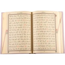 Büyük Cep Boy Kur'an-ı Kerim Pembe, Mühürlü